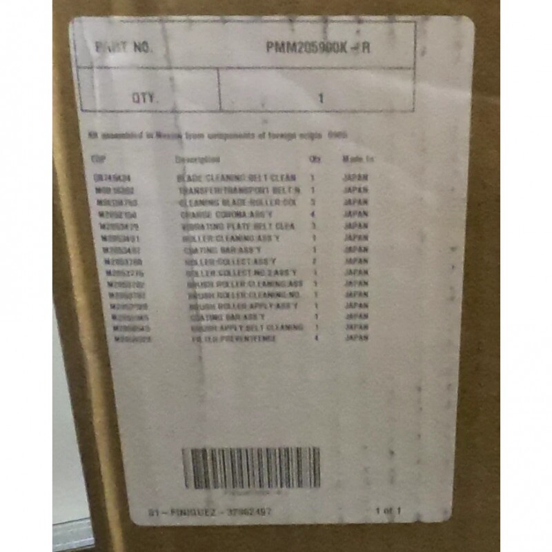 PMM205900K - KIT DE MANUTENCAO DA TRANSFERENCIA 900K RICOH PRO C9100 PMM205900K - KIT DE MANUTENCAO DA TRANSFERENCIA 900K RICOH PRO C9100